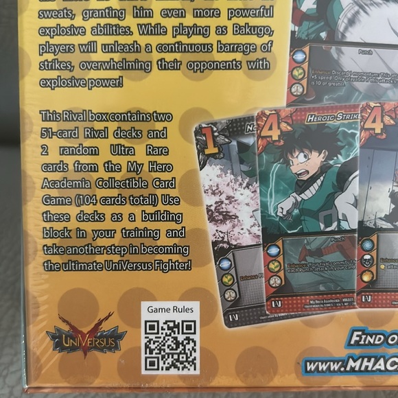 My hero academia 2 player rival box - Picture 8 of 8